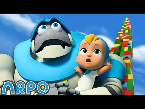 Playdate Problems | ARPO | Kids TV Shows - Full Episodes | Moonbug - Cartoons For Kids