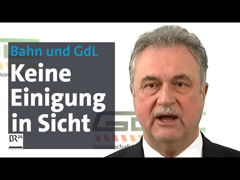 Bahn und GdL: Keine Einigung in Sicht | BR24