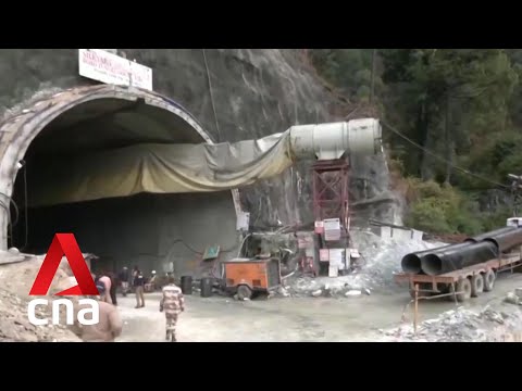 India tunnel collapse: Rescue operation to save 40 workers enters third day