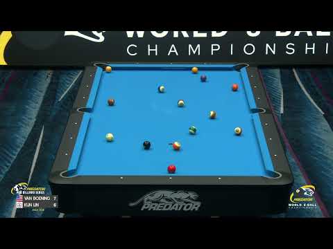 Shane VAN BOENING vs Wu KUN LIN  ▸ 2022 Predator World 8-Ball Championship ▸ Pro Billiard Series