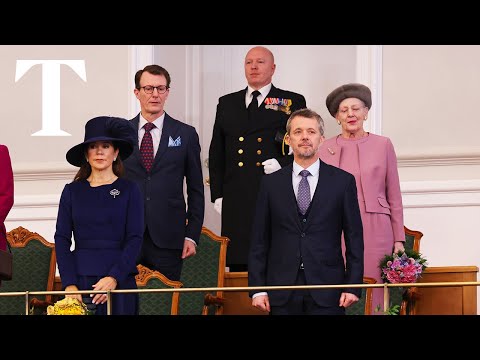 King Frederik X of Denmark  performs first official task as Monarch