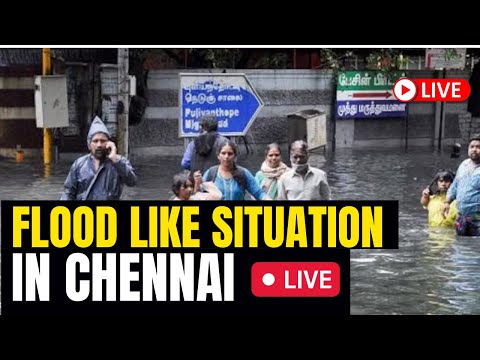 Chennai Heavy Rains Live | Cyclone Michaung Hits Chennai Live | Cyclone Michaung LIVE | N18L