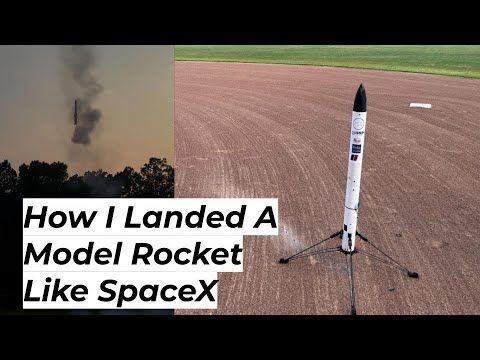 How I Landed A Model Rocket