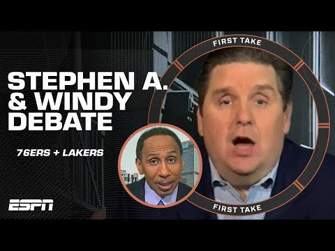 Stephen A. CALLS OUT Tobias Harris, Windy says D'Angelo Russell has 'COME BACK TO LIFE' | First Take