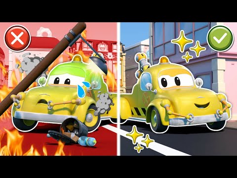 😱Tow Truck is sick 🤕 Car Helper Needs Help! | Repair Cartoons for Kids | Tom&rsquo;s Garage | Kids Cartoon