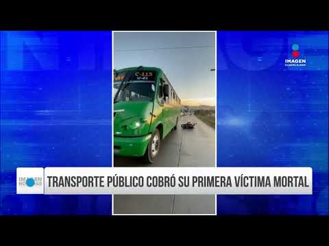 Transporte p&uacute;blico cobr&oacute; su primera v&iacute;ctima mortal | Imagen Noticias GDL con Rey Su&aacute;rez