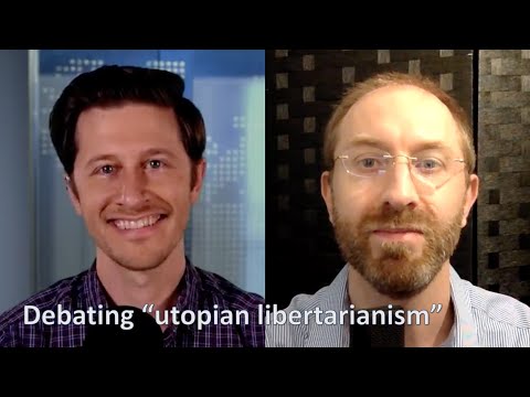 Debating &quot;utopian libertarianism&quot;: My second call to The David Pakman Show (pointer video)