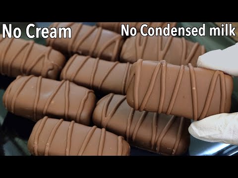 Just 4 Ingredients Bounty Bar Recipe | How to make Homemade Chocolate coconut bar