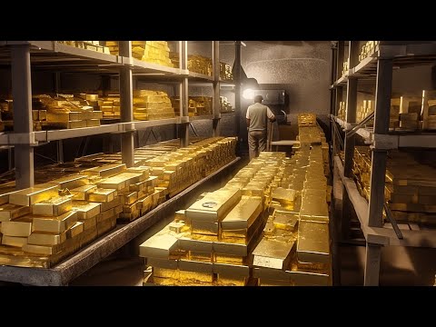 How do they make GOLD BARS?