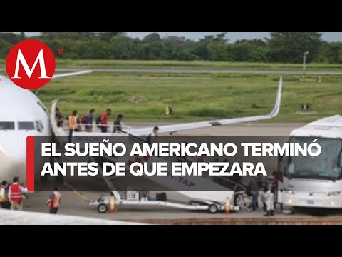 As&iacute; fue la llegada de m&aacute;s de 500 migrantes deportados de EU a Tapachula