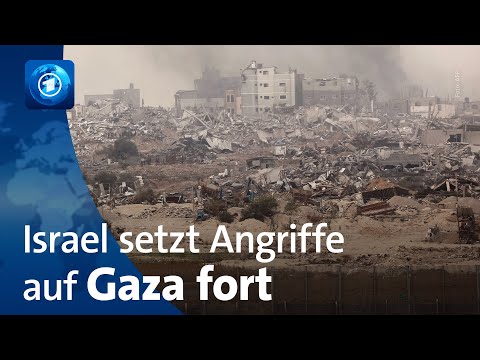 Israel setzt Angriffe auf Gazastreifen fort