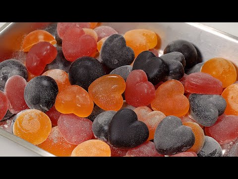 Chewy Fruit Jelly Recipe, Homemade Gummy Candy