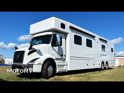 2024 ShowHauler with Garage Volvo Super C Motorhome