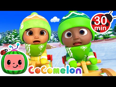 Sled Racing Song | Cody and Friends! Sing with CoComelon