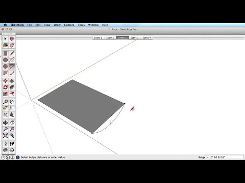 SketchUp Training Series: Arc Tool