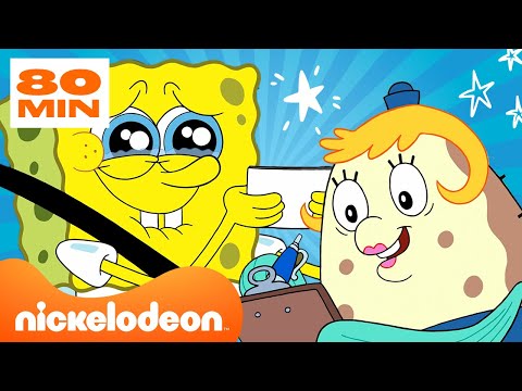 سبونج بوب | العودة إلى المدرسة مع سبونج بوب | مقاطع مجمعة من 60 دقيقة | Nickelodeon Arabia