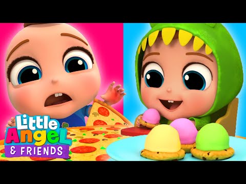 Hot Pizza vs Cold Ice Cream - Choose Your Favorite! | Kids Cartoons and Nursery Rhymes