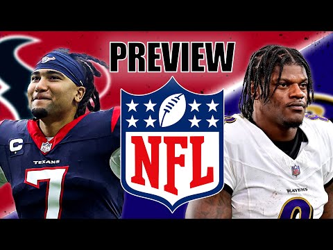 TEXANS vs RAVENS PLAYOFF PREVIEW | AFC Divisional Round Picks &amp; Predictions