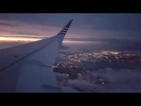 Relaxing Plane Sound with Lightning Storm while Flying