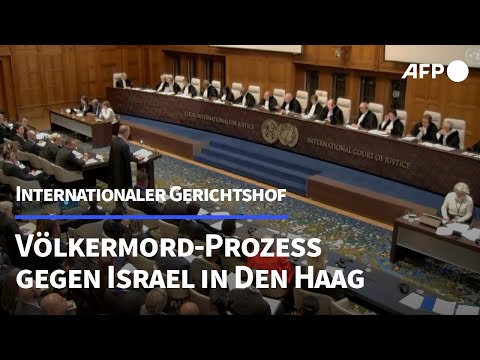 V&ouml;lkermord-Prozess gegen Israel in Den Haag | AFP