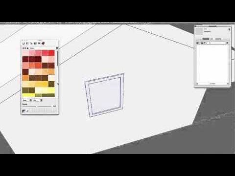 SketchUp Skill Builder: Cutting Window Components