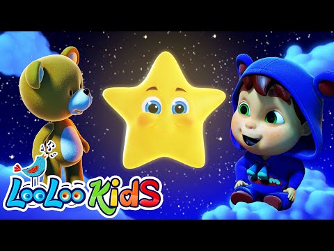 🌟Twinkle Twinkle Little Star on REPEAT 30 minutes 🌟 | more Sing Along [ BB Kids Songs ] LooLoo Kids