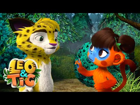 Leo and Tig 🦁 The Mysterious guest - Episode 27 🐯 Funny Family Good Animated Cartoon for Kids