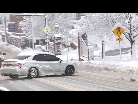 Worcester Hills are slick and treacherous