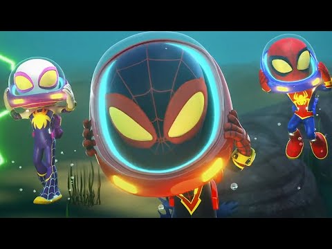 SPIDEY and His Amazing Friends Too Much Noise! | WHALE OF A TIME!!!