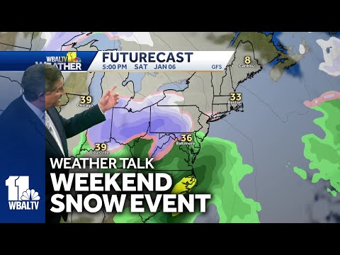 Weather Talk: All aboard the snow train!