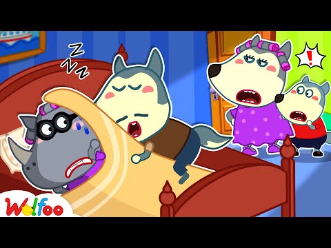 Stranger Danger Fakes My Mommy! Stranger In The House - Kids Safety Cartoon 🤩 Wolfoo Kids Cartoon