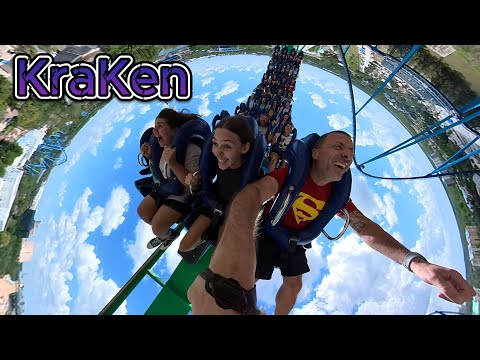 KraKen (Insta 360 One X2) - Seaworld - Orlando (4K 30FPS)