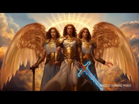 Three Archangels Protects You and Destroying All Dark Energy With Delta Waves, Healing Soul