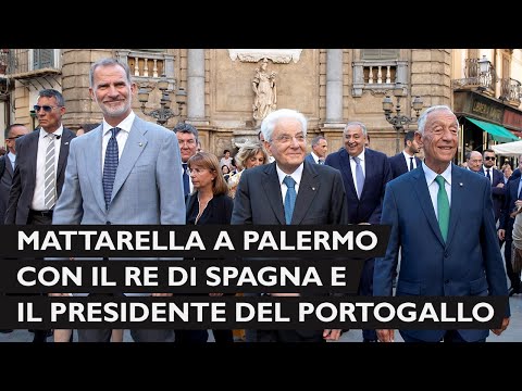 Cotec, la visita di Mattarella, Re Felipe VI di Spagna e il Presidente del Portogallo De Sousa