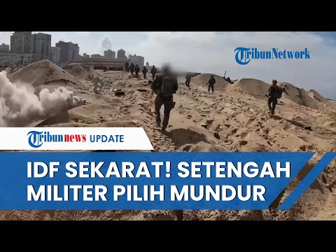 Israel Terancam Telan 'Pil Pahit', Setengah Pasukan Unit Militer Zionis MUNDUR &amp; Ogah Berperang