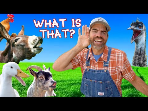Exploring Farm Sounds with Fun Animal Friends! (Educational Farm Fun For Kids)