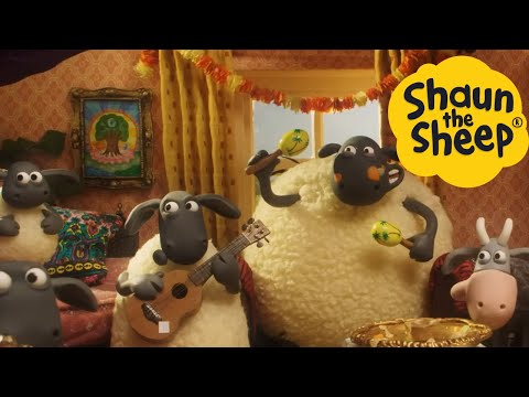 Shaun the Sheep 🐑 Musical Party! - Cartoons for Kids 🐑 Full Episodes Compilation [1 hour]