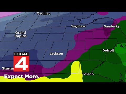 Metro Detroit weather forecast Jan. 4, 2024 -- Noon Update