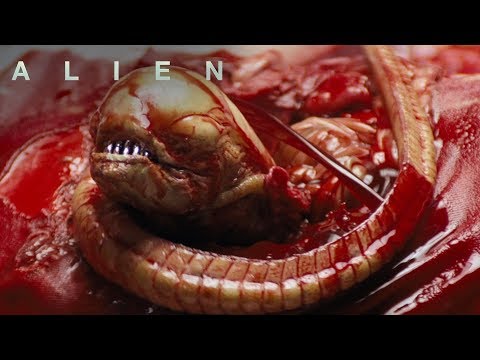 Alien | Iconic Chestburster Scene | ALIEN ANTHOLOGY