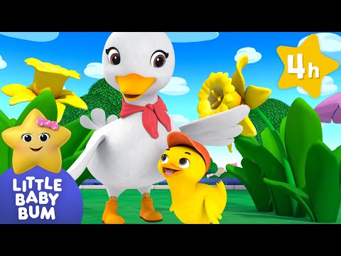 Little Duckies in the Park! ⭐ Four Hours of Nursery Rhymes by LittleBabyBum