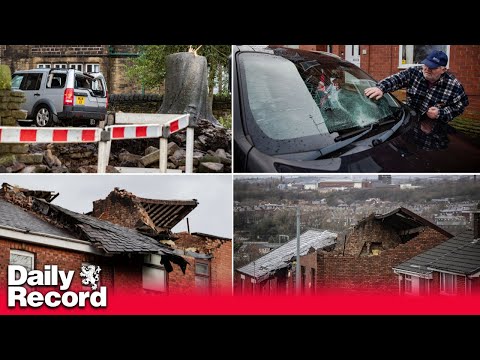 Storm Gerrit: 100 properties damaged by 'localised tornado' after supercell thunderstorm hits