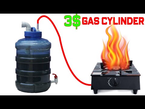 How to make biogas at home | biogas plant working model | biogas project