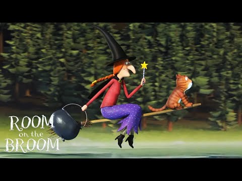 Witch flies high and low on her broom! | Gruffalo World | Cartoons for Kids | WildBrain Enchanted