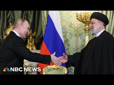 Iranian president condemns Gaza &lsquo;genocide&rsquo; in meeting with Putin