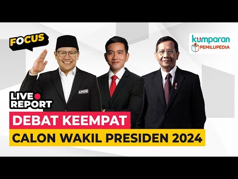 🔴 [LIVE STREAMING] Debat Cawapres Pilpres 2024: Muhaimin Iskandar, Gibran Rakabuming dan Mahfud MD