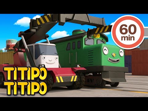 [1 घंटा] TITIPO TITIPO🚂 l सर्वश्रेष्ठ एपिसोड संग्रह #7 l Hindi Cartoons l टीटीपो टीटीपो हिंदी