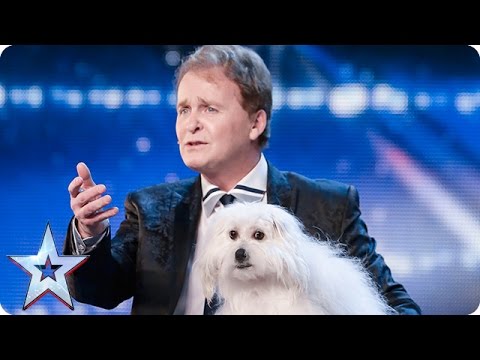 Marc M&eacute;tral and his talking dog Wendy wow the judges | Audition Week 1 | Britain's Got Talent 2015