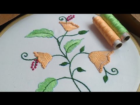 Hand embroidery for Normal thread | hath ki kadhai