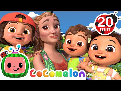 I love My Grandma Song + More CoComelon Nursery Rhymes &amp; Kids Songs | Nina's Familia Play Time