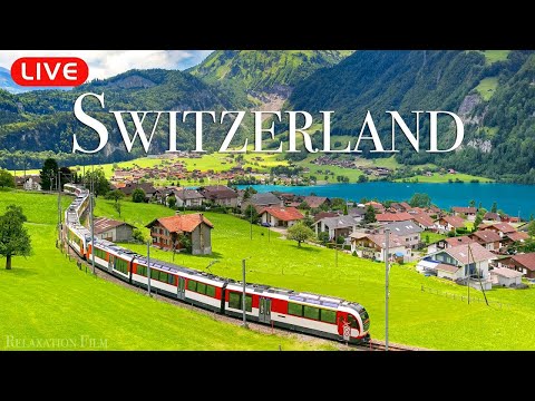 🔴 Beautiful Relaxing Music &ldquo;Dreams of Switzerland&rdquo; Peaceful Music for Studying, Spa, Coffee, Work